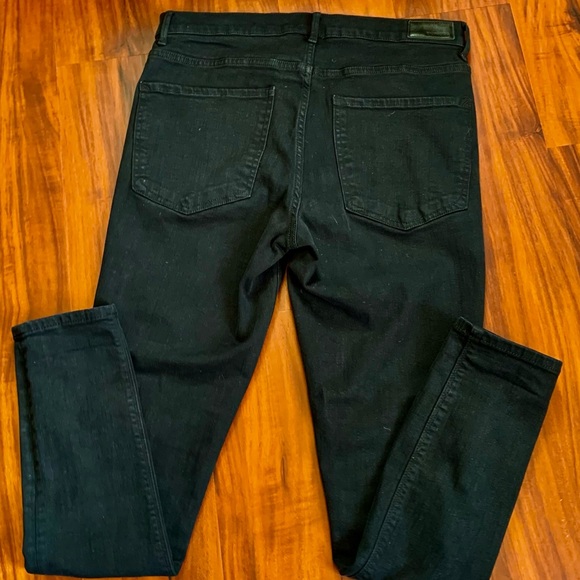 SALE❤️NEW HIGH WAISTED BLACK SUPER-SOFT SKINNY JEANS❤️❤️ - Picture 9 of 9